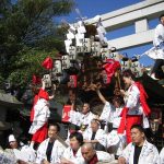 山之町地車(だんじり)巡行