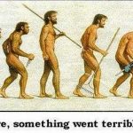 COMTの遺伝子多型で決まる能力、人類進化図