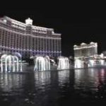 Fountain of Bellagio at Las Vegas ラスベガスの噴水ショー
