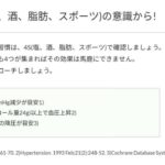 高血圧予防の6S